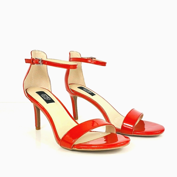 Jones New York "Penelope"Red Heels NWOT - Picture 1 of 16